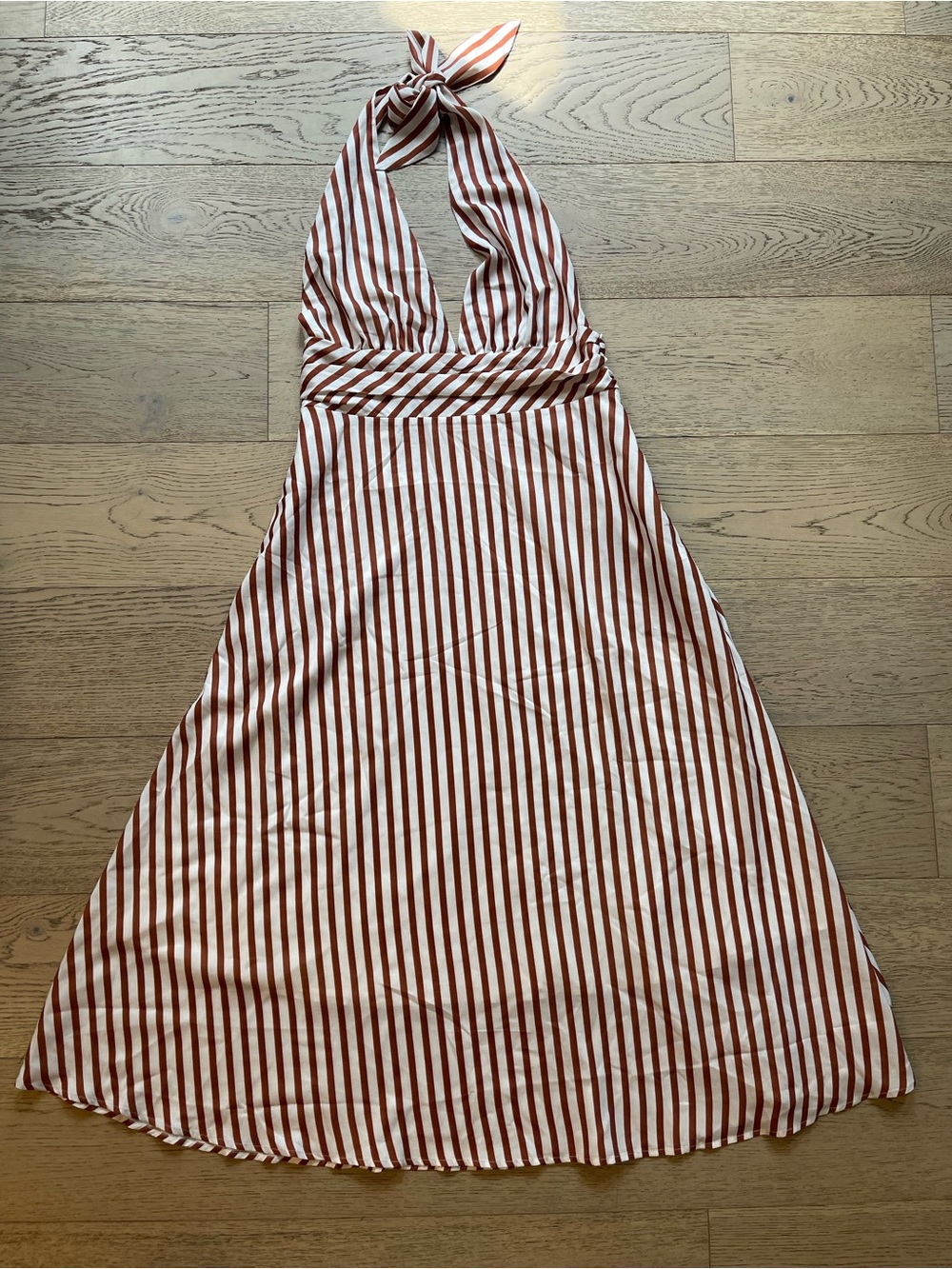 Commense Halter & backless dress - large